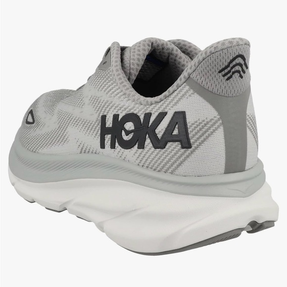 Hoka Mens Clifton 9 Harbor Mist/Black Size 9D
